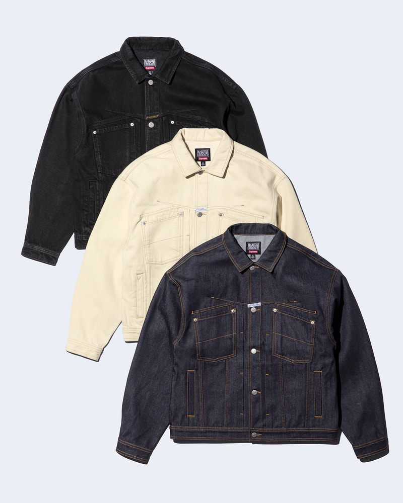 Supreme x Marithé + François Girbaud 2025 春季聯名系列正式發佈