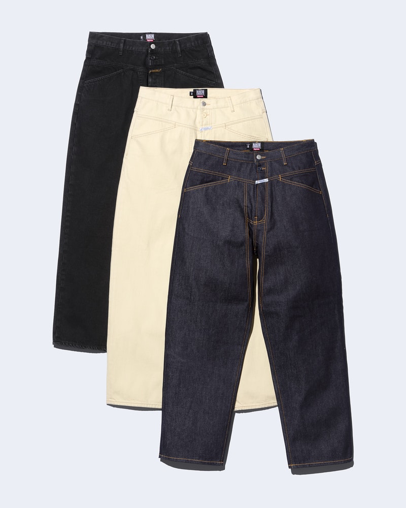 Supreme x Marithé + François Girbaud 2025 春季聯名系列正式發佈