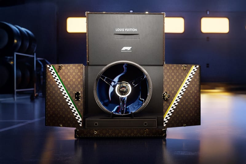Louis Vuitton 專為 F1 2025 澳大利亞大獎賽打造全新硬箱獎盃