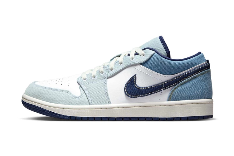 Nike 重新詮釋 Air Jordan 1 Low 藍色牛仔風格