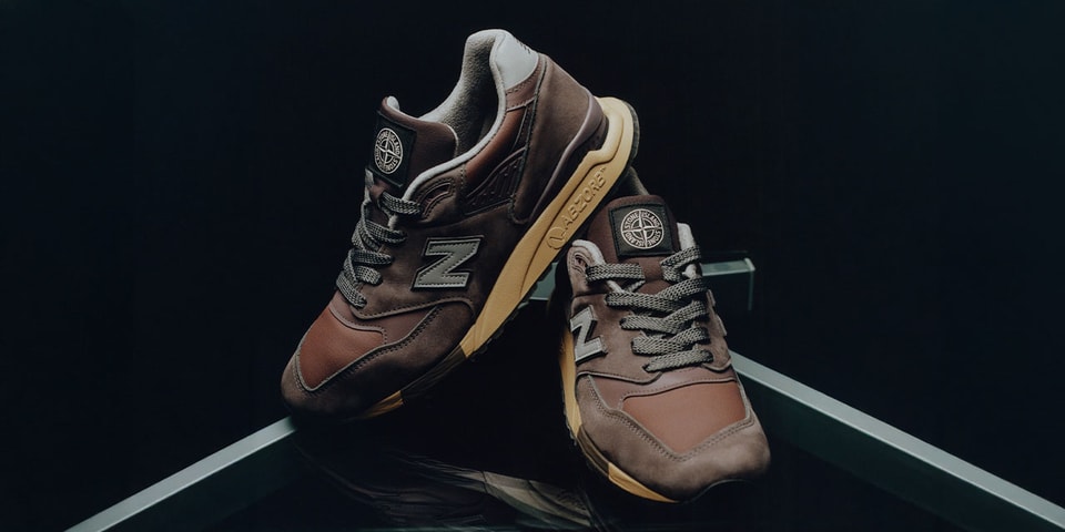 Stone Island x New Balance 998「Raso Gommato」最新聯名鞋款正式發佈 