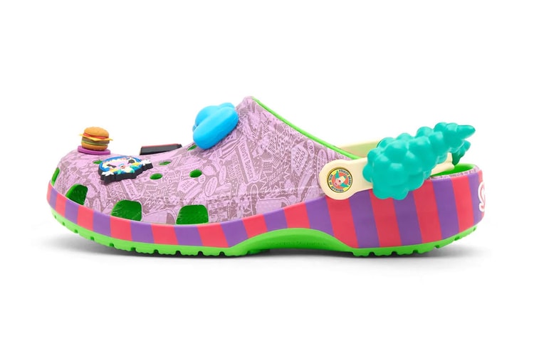 Crocs 聯手《The Simpsons》打造「小丑 Krusty」Classic Clog 鞋款