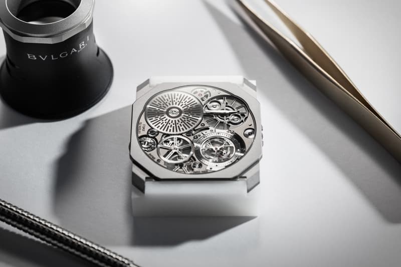 BVLGARI 首度亮相 Watches & Wonders 2025 推出全新超薄陀飛輪腕錶 Octo Finissimo Ultra Tourbillon 