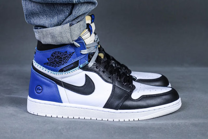 率先上腳 fragment design x Union LA x Air Jordan 1 最新三方聯名鞋款