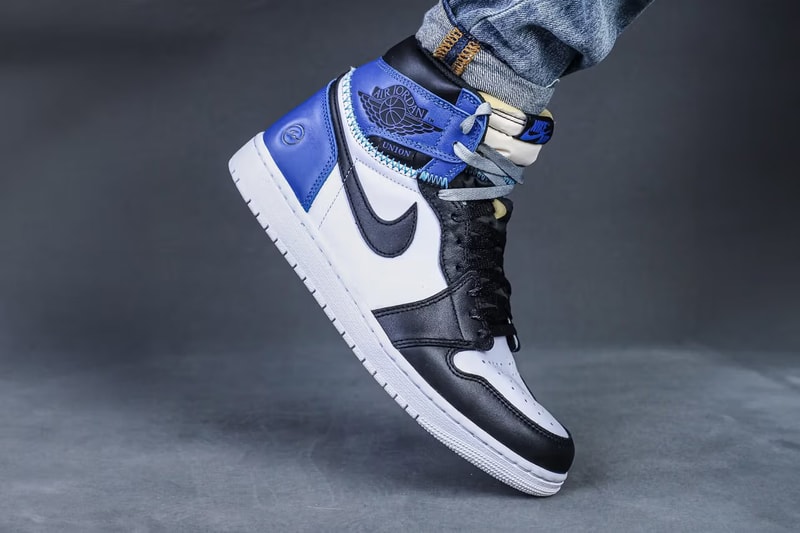 率先上腳 fragment design x Union LA x Air Jordan 1 最新三方聯名鞋款