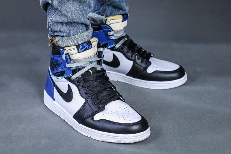 率先上腳 fragment design x Union LA x Air Jordan 1 最新三方聯名鞋款