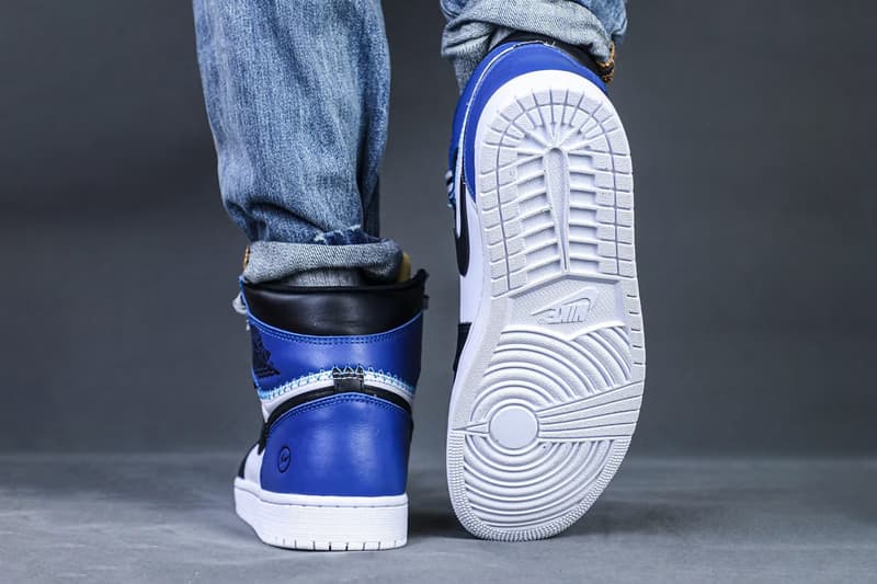 率先上腳 fragment design x Union LA x Air Jordan 1 最新三方聯名鞋款