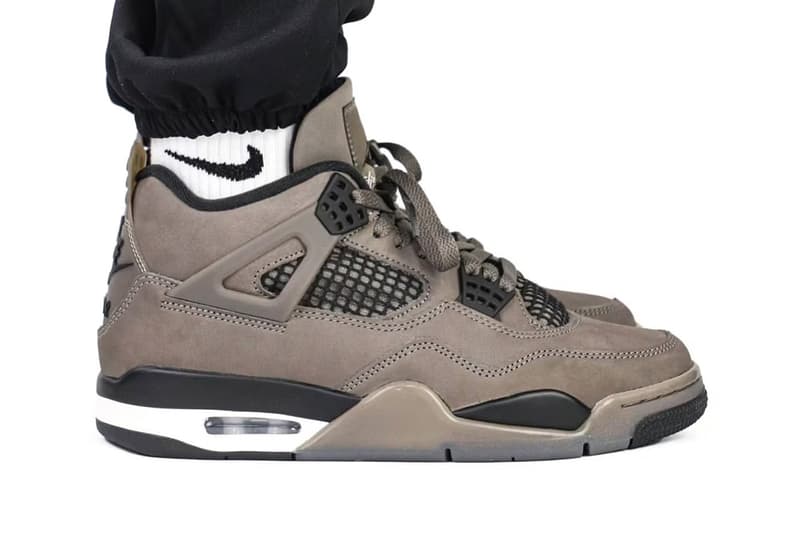 率先上腳 Air Jordan 4 最新配色「Cave Stone」