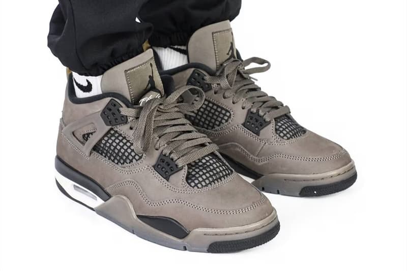 率先上腳 Air Jordan 4 最新配色「Cave Stone」