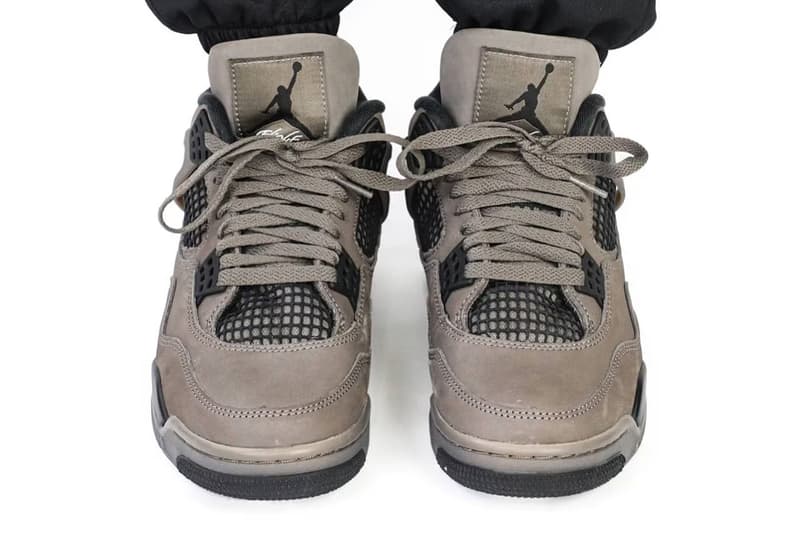 率先上腳 Air Jordan 4 最新配色「Cave Stone」