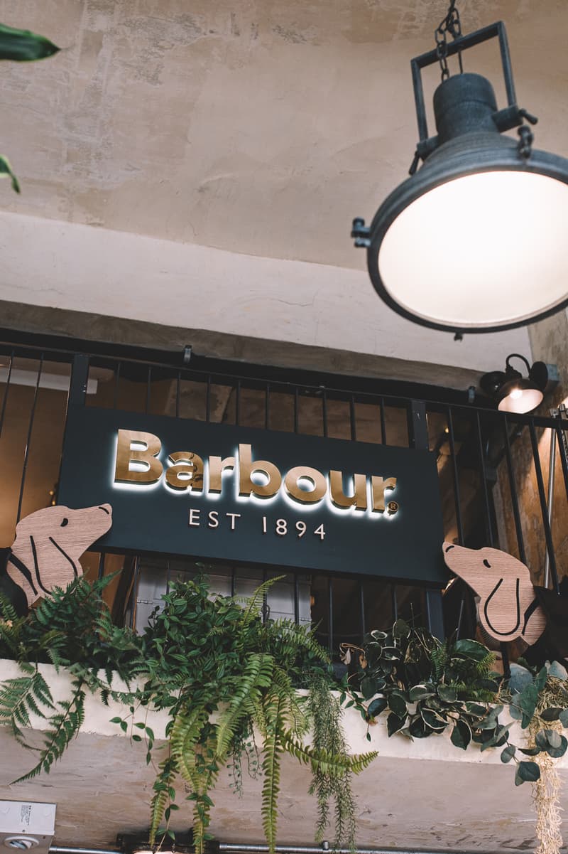 走進 Barbour 香港期間限定主題咖啡店