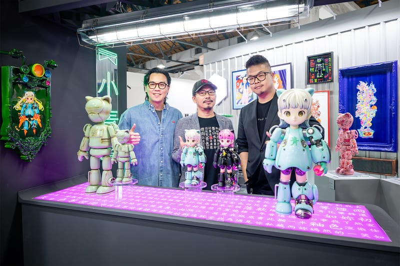 方文山、李承道、Winston Yeh 攜手為 Art Monster 2025 國際藝術展打造限量潮流公仔「小青」