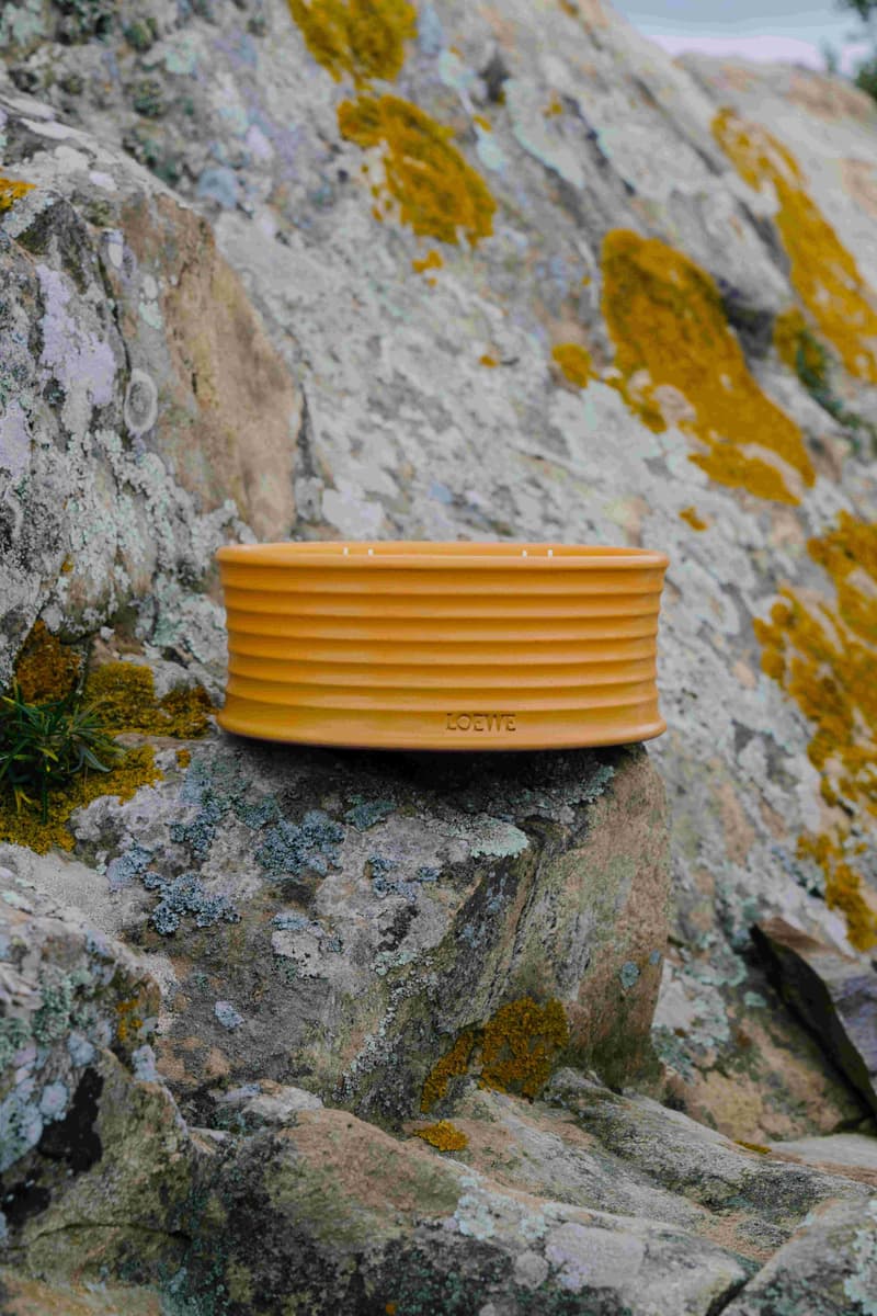 LOEWE 正式推出兩款戶外香氛蠟燭新作：「生薑」與「馬鞭草」