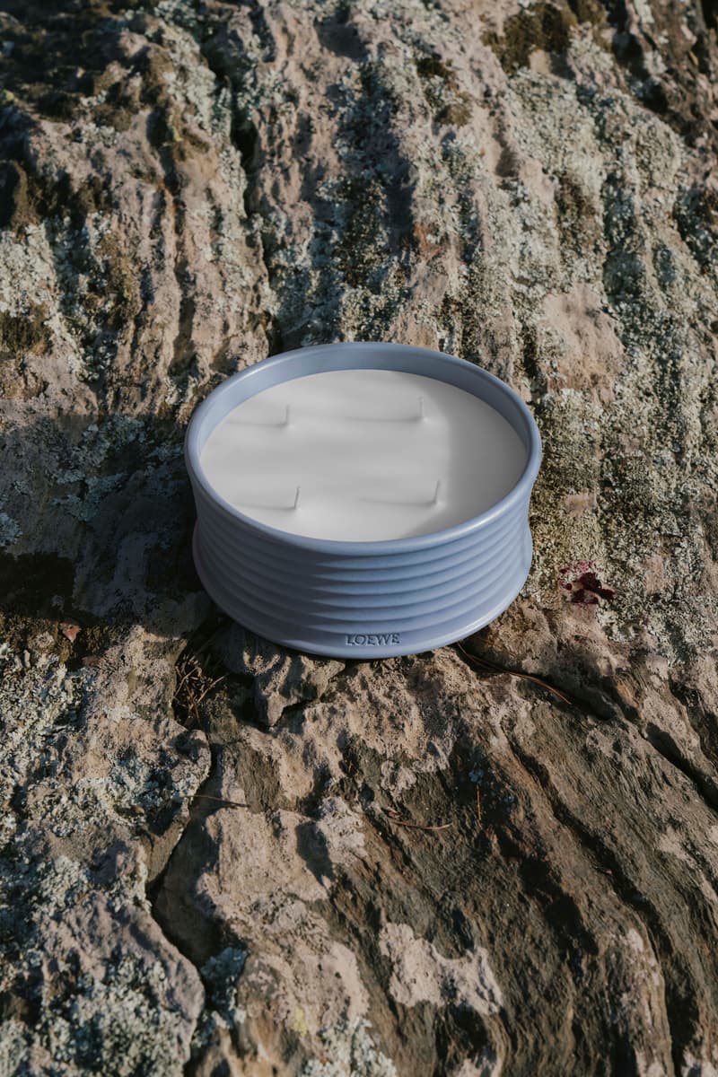 LOEWE 正式推出兩款戶外香氛蠟燭新作：「生薑」與「馬鞭草」