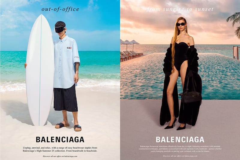 Balenciaga 2025 High Summer 最新廣告大片正式登場
