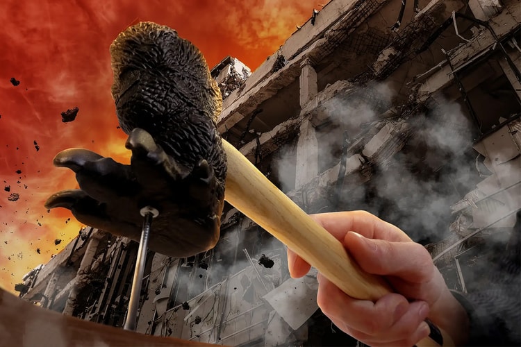 Castem 實體化 2001 年電影版本 Godzilla「哥吉拉之鎚」