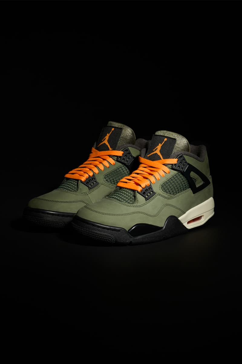 傳奇歸來！UNDEFEATED x Air Jordan 4 最新聯乘鞋款台灣發售情報公開