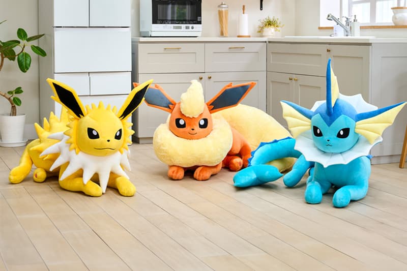 Pokémon Center 正式推出伊布家族全系列等尺寸玩偶