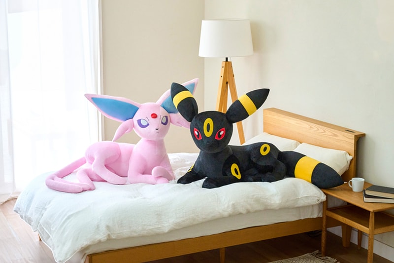 Pokémon Center 正式推出伊布家族全系列等尺寸玩偶