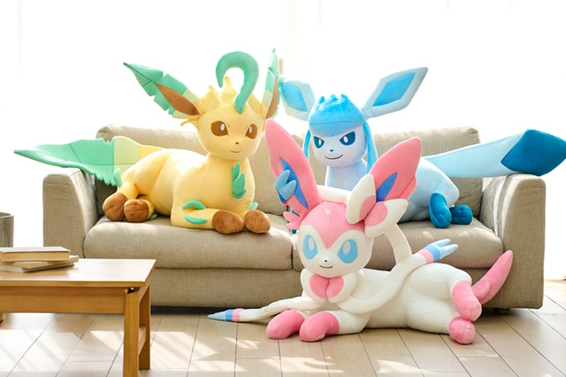 Pokémon Center 正式推出伊布家族全系列等尺寸玩偶