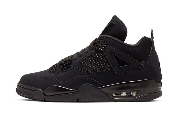 Air Jordan 4 最新復刻配色「Black Cat」率先曝光