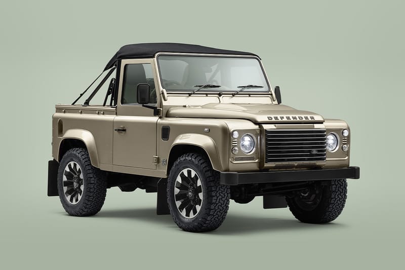400 匹馬力加持，Land Rover 重新復刻經典短軸軟頂 Defender 車型