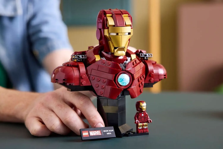 LEGO 推出全新 Iron Man 和 Spider-Man 半身像系列積木套裝