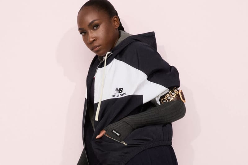 Miu Miu 與 New Balance 攜手 Coco Gauff 打造最新聯名運動系列