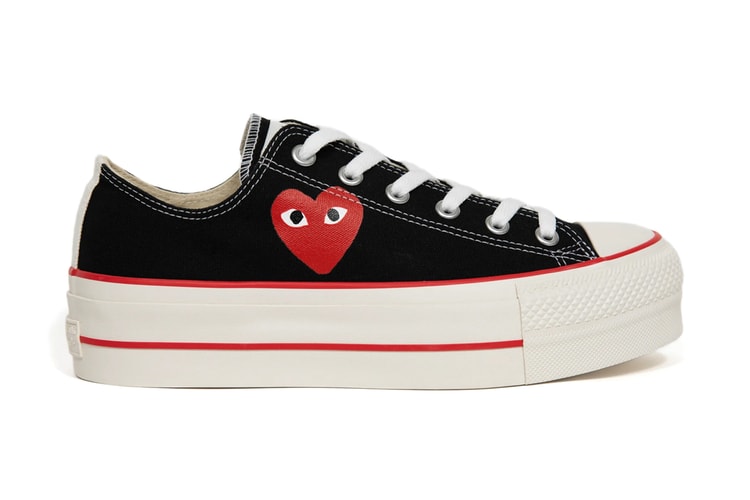 PLAY COMME des GARÇONS x Converse 最新 2025 春夏聯名系列鞋款發佈