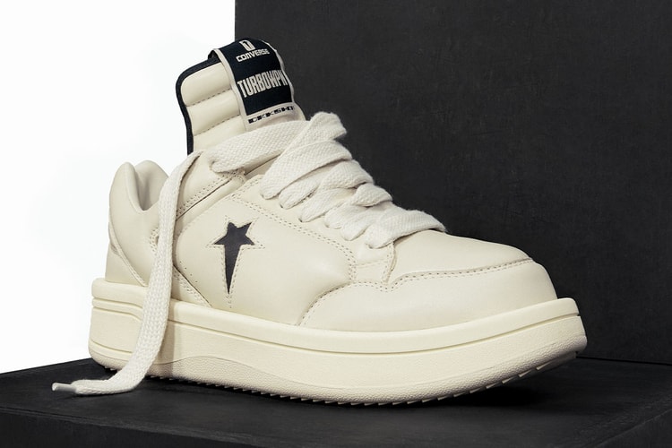 Rick Owens DRKSHDW x Converse Weapon「TURBOWPN Ox」最新聯名系列鞋款發佈