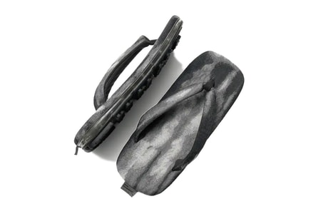 White Mountaineering 三度攜手 goyemon 推出全新 unda 運動化雪駄聯名鞋款