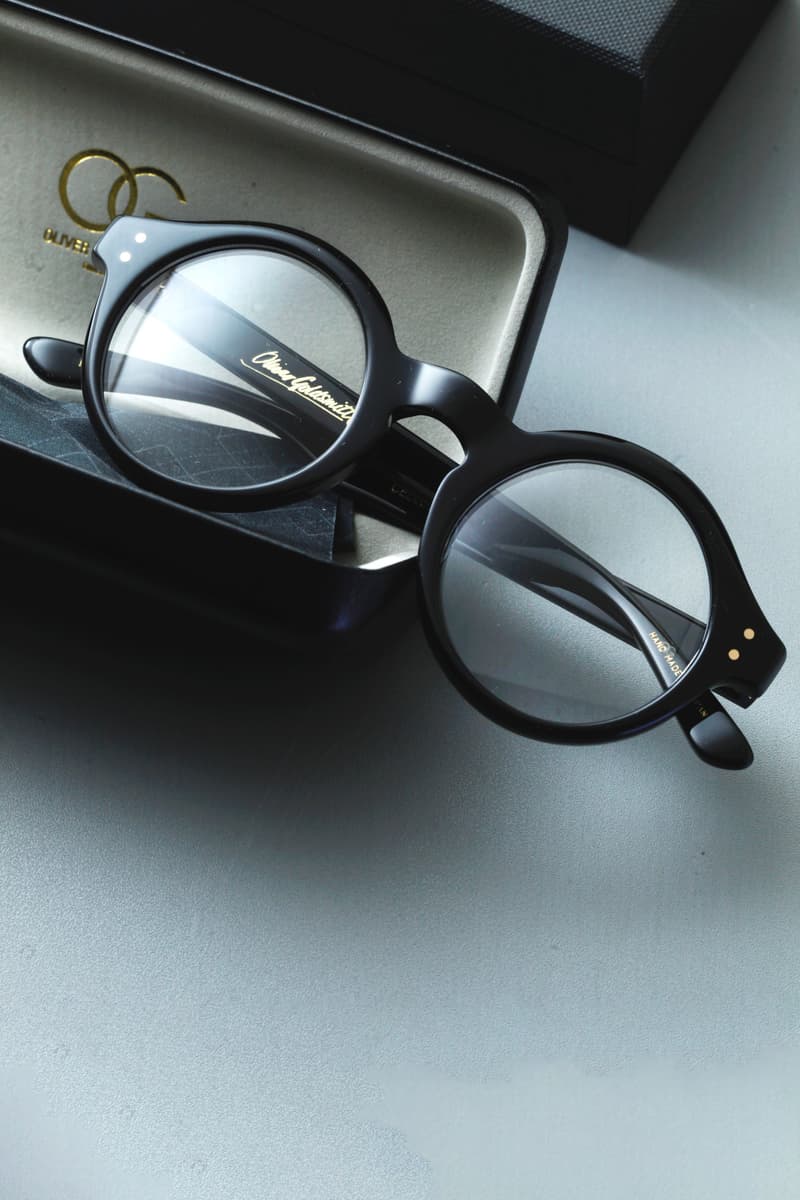 賽璐珞板材植入 OLIVER GOLDSMITH「SHEPPERTON」黑魂限定上架