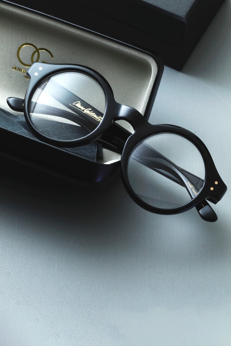 賽璐珞板材植入 OLIVER GOLDSMITH「SHEPPERTON」黑魂限定上架