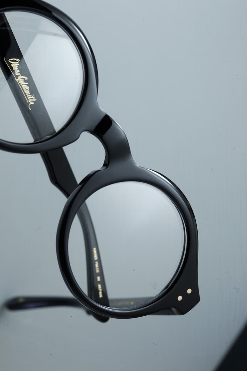 賽璐珞板材植入 OLIVER GOLDSMITH「SHEPPERTON」黑魂限定上架