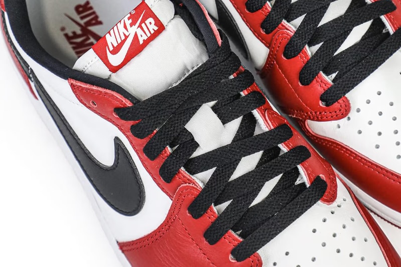 近賞 Air Jordan 1 Low OG「Chicago」最新 2025 年復刻版本實鞋