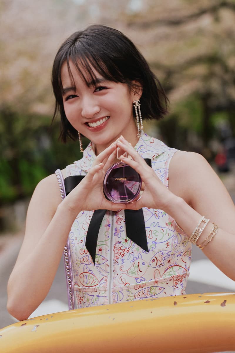 注目新晉演員許恩怡 Natalie Hsu 現身 CHANCE 香水新作 CHANCE EAU SPLENDIDE 東京發佈會
