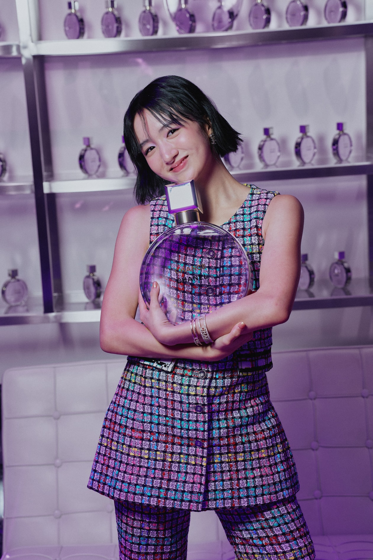 注目新晉演員許恩怡 Natalie Hsu 現身 CHANCE 香水新作 CHANCE EAU SPLENDIDE 東京發佈會