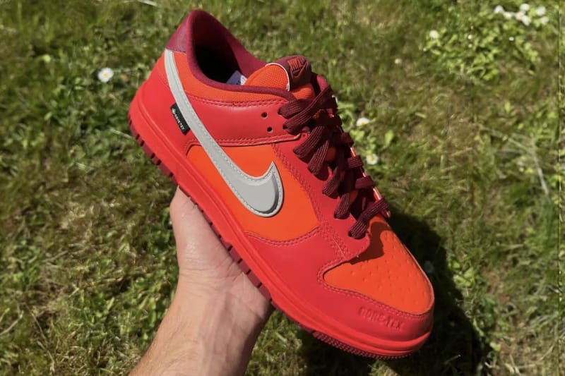 Nike Dunk Low Gore-Tex 全新配色「Crimson」率先曝光