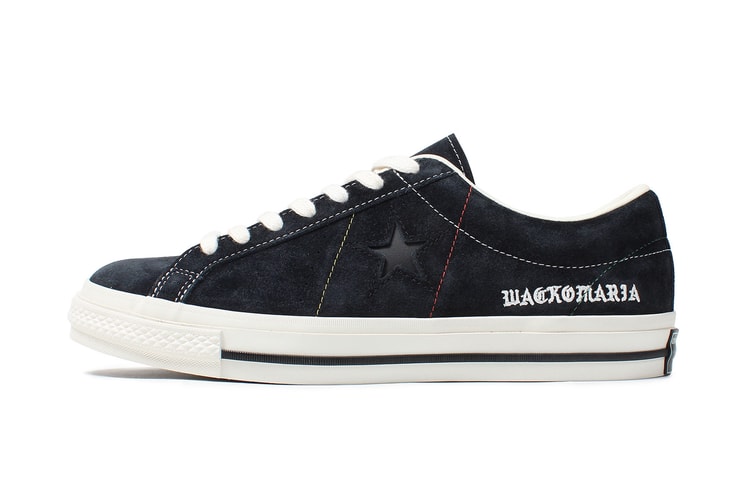 Wacko Maria x Converse One Star Suede 最新聯名鞋款正式發售