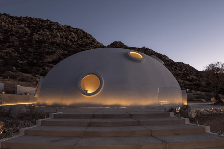 宛如太空棲地,走進加州 HATA 圓頂住宅