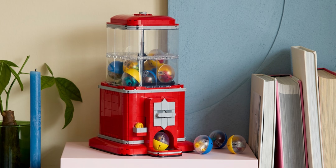 LEGO Ideas 正式推出迷你公仔販賣機積木模型 | Hypebeast