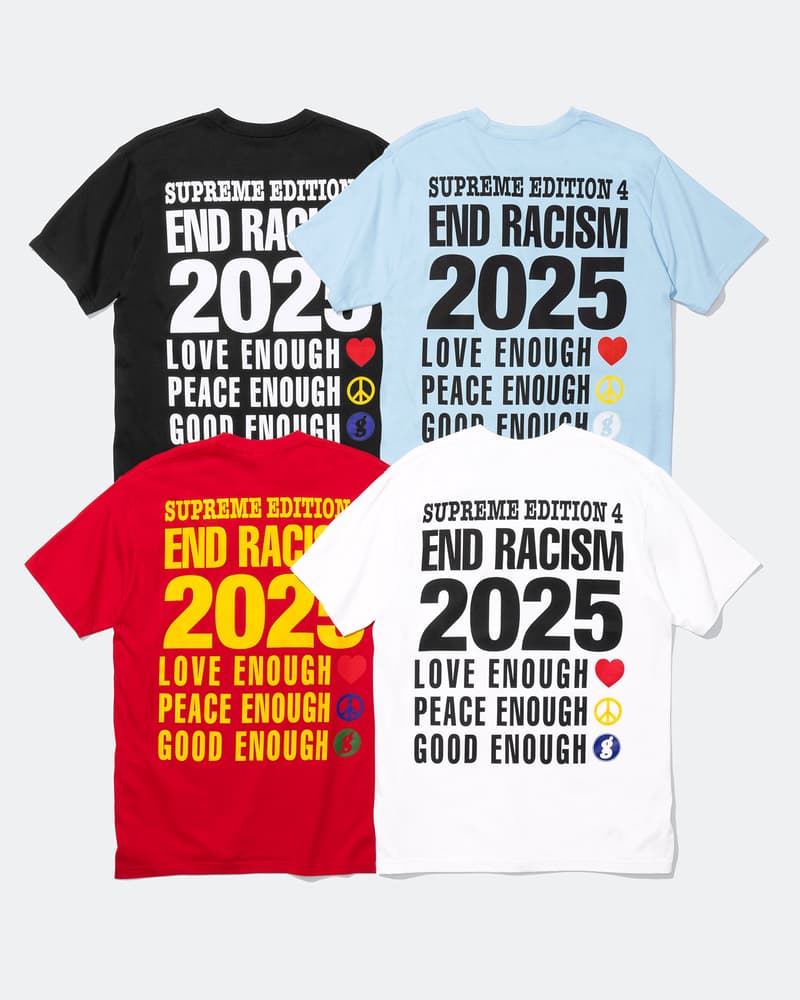 Supreme x GOODENOUGH 2025 春季最新聯名系列發佈