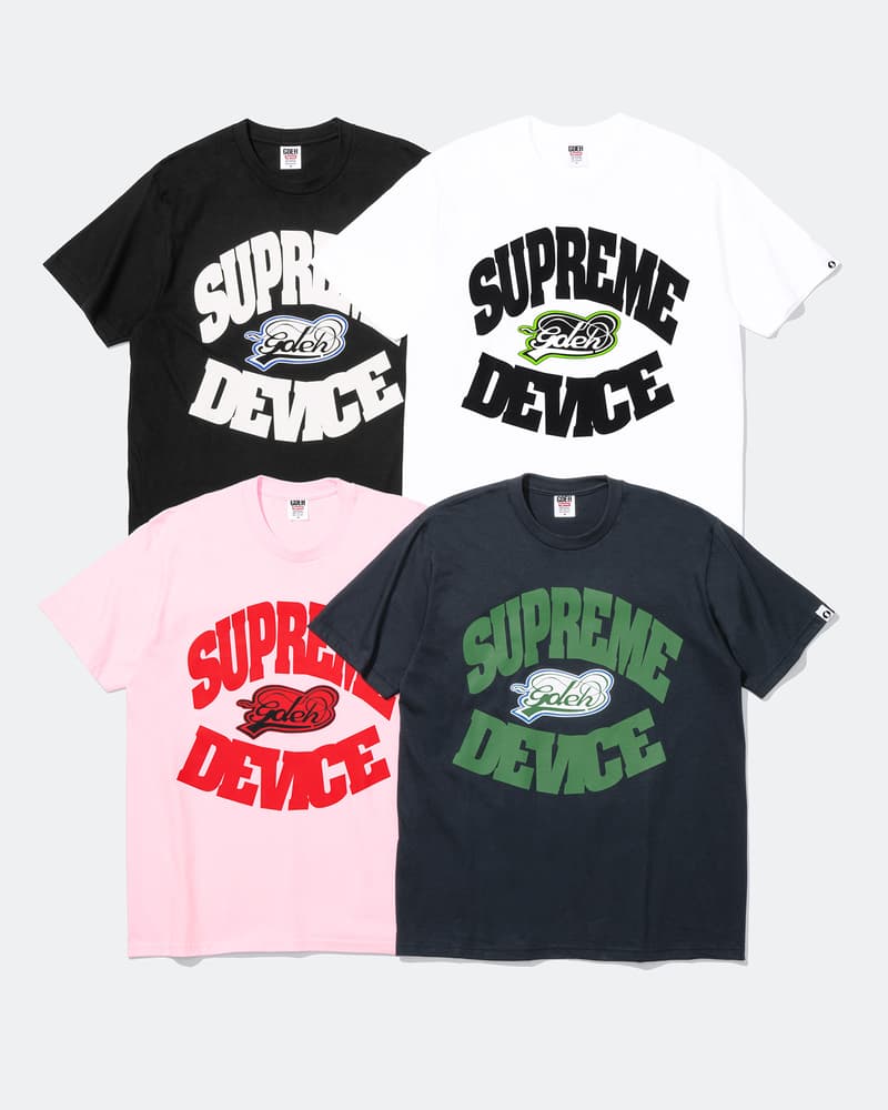 Supreme x GOODENOUGH 2025 春季最新聯名系列發佈