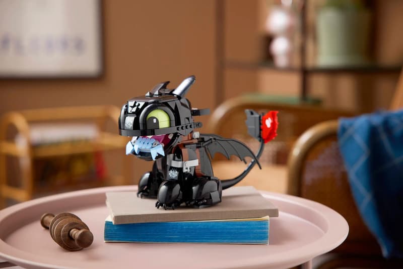 LEGO 推出全新《馴龍高手/馴龍記》「Toothless」積木套裝