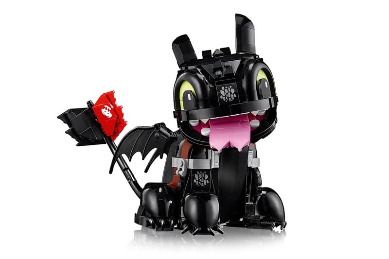 LEGO 推出全新《馴龍高手/馴龍記》「Toothless」積木套裝