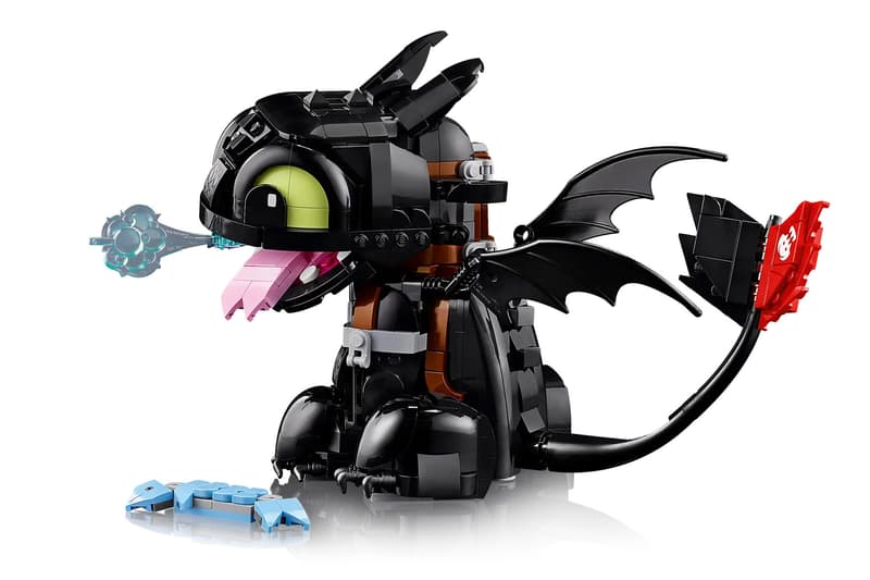 LEGO 推出全新《馴龍高手/馴龍記》「Toothless」積木套裝
