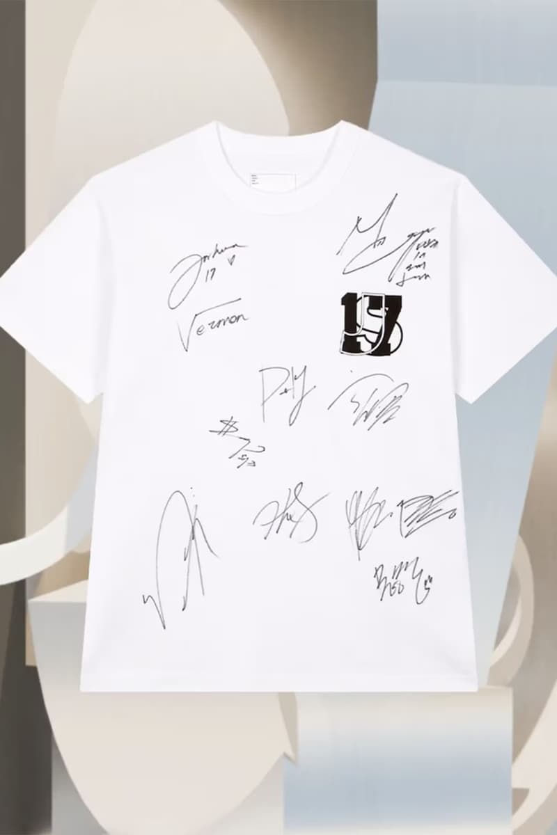 JOOPITER 攜手 sacai 與韓國人氣男團 SEVENTEEN 聯手展開拍賣會