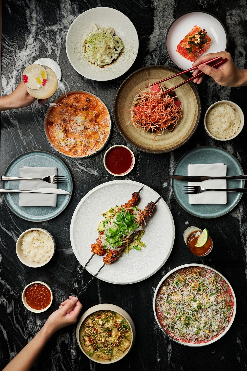 台北信義新熱點！走進 CÉ LA VI 全新高空餐酒品牌「boon現代韓式餐酒館」