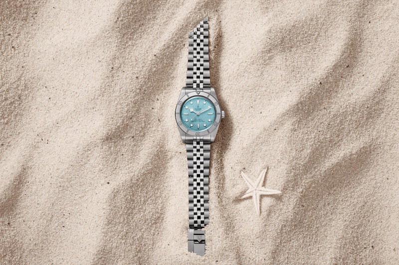 Tudor 推出全新 Black Bay 54「湖水藍 Lagoon Blue」潛水錶款