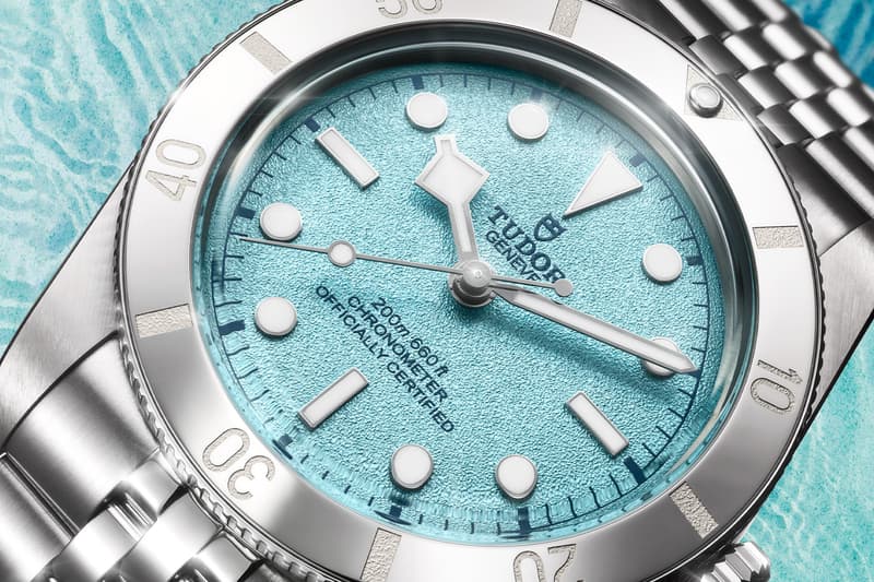 Tudor 推出全新 Black Bay 54「湖水藍 Lagoon Blue」潛水錶款